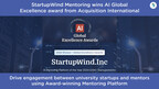 StartupWind is the Winner of Global AI Excellence Award as AI Mentoring Platform for 2024