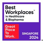 Great Place To Work unveils Top 10 Best Workplaces in Singapore Healthcare and Biopharma™ 2024