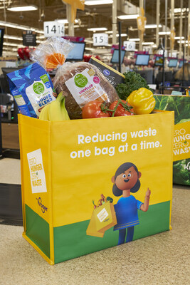 Beginning this month, Kroger will offer specially designed Zero Hunger | Zero Waste reusable bags featuring favorite Kroji characters. With the purchase of each bag, Kroger will donate $1 to the Zero Hunger | Zero Waste Foundation.