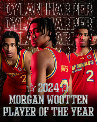 McDonald's All American Games Selects Joyce Edwards and Dylan Harper as the 2024 Morgan Wootten National Players of the Year