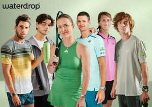 FAST-GROWING HYDRATION BRAND, WATERDROP®, ANNOUNCES INVESTMENT BY GLOBAL TENNIS STARS