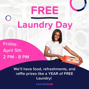 LaundroLab Laundromat Hosts Free Laundry Day Event To Celebrate Grand Opening