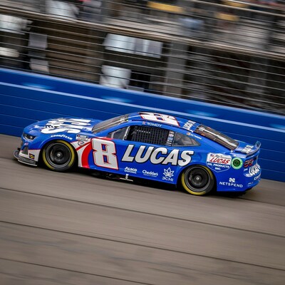 Kyle Busch's No. 8 Lucas Oil Chevrolet - Lucas Oil will serve as a multi-race primary sponsor of the No. 8 Chevrolet Camaro in the NASCAR Cup Series for 2024