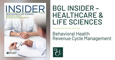 Behavioral health focused revenue cycle management services and software companies are poised for outsized growth, according to an industry report released by the Healthcare Outsourcing & Information Technology investment banking team from Brown Gibbons Lang & Company (BGL).