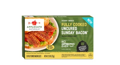 NEW APPLEGATE NATURALS® Fully Cooked SUNDAY BACON® Bacon