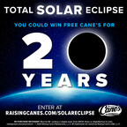 Raising Cane's Celebrates Total Solar Eclipse in Stellar Style with Chance to Win Free Cane's for 20 Years