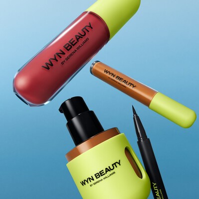 MVP: Most Versatile Pigment Multifunction Lip and Cheek Color, Featuring You Hydrating Skin Enhancing Tint SPF 30, Nothing to See Soft Matte Creamy Concealer, Glideline Waterproof Liquid Eyeliner (Courtesy of WYN BEAUTY)