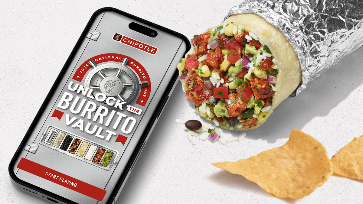 CHIPOTLE HIDES MORE THAN $1 MILLION IN FREE BURRITOS INSIDE NEW BURRITO  VAULT GAME AHEAD OF NATIONAL BURRITO DAY