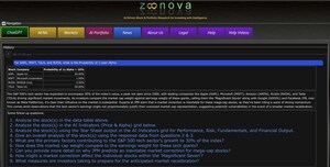 Zoonova Unveils Free Next-Gen Stock AI Research &amp; Analytics App Featuring ChatGPT-4 Turbo, Now Empowering Users with AI-Generated Portfolios