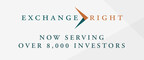 ExchangeRight Now Serving Over 8,000 Investors