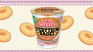 CUP NOODLESⓇ EVERYTHING BAGEL WITH CREAM CHEESE TAKES A BITE OUT OF BAGEL CULTURE