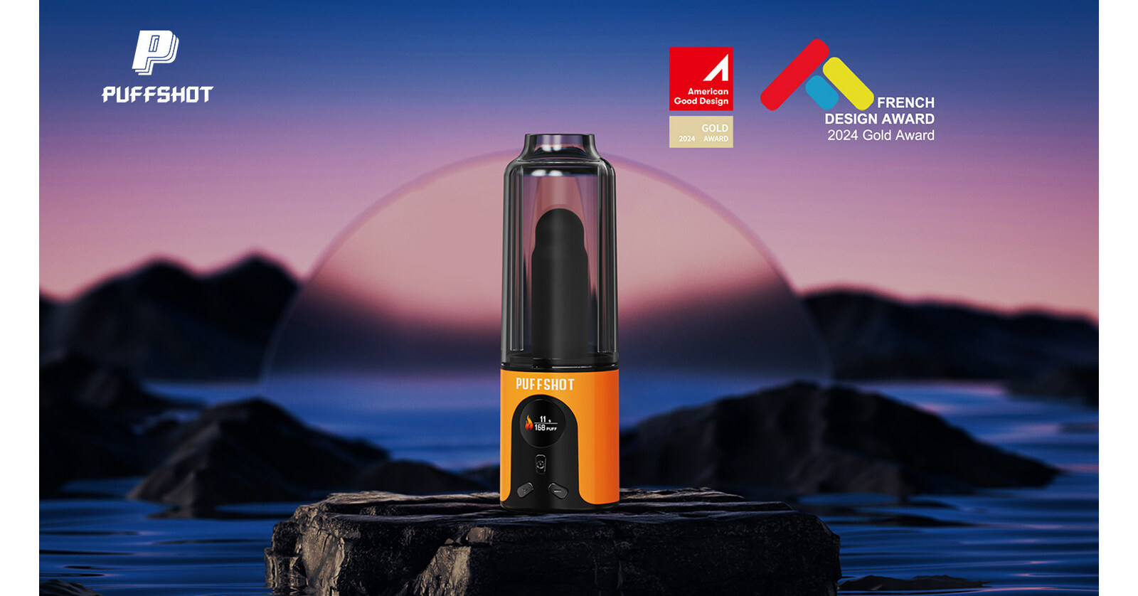 Puffshot E-Cigarettes Triumph with Prestigious 2024 Design Awards, Redefining Vaping Experience