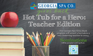 Georgia Spa Company to Award Hot Tub to a Deserving Teacher