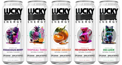 Lucky Energy Cans