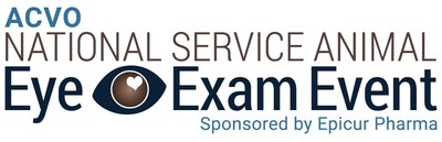 ACVO National Service Animal Eye Exam Event Logo