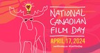 Here's a press release about Canadian Movies for Canadian Audiences, for National Canadian Film Day, that would be impossible for machines to make. We dare you, machines. Double dog dare ya to try.