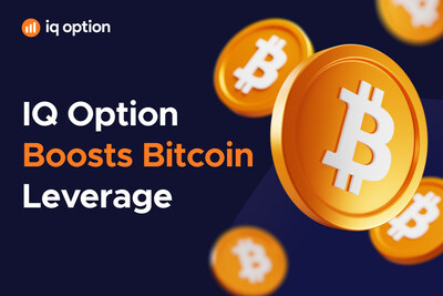 IQ Option Boosts Bitcoin Leverage