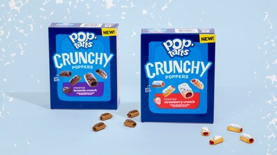 New Pop-Tarts® Crunchy Poppers will be available at retailers nationwide this April.