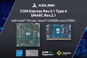 ADLINK releases Intel® Amston-Lake-powered modules with up to 8 cores at 12W TDP suiting ruggedized edge solutions