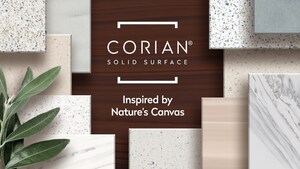 Corian® Design Unveils the Essence of Nature's Creativity with the 2024 Color Launch of Corian® Solid Surface