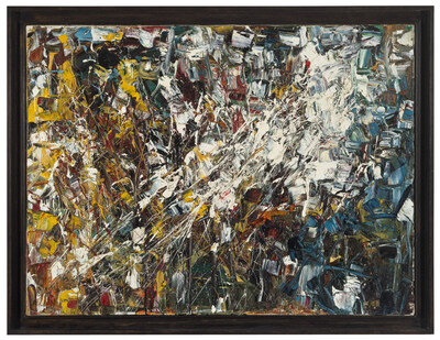 Jean Paul Riopelle, Composition, 1949 (CNW Group/Corkin Gallery)