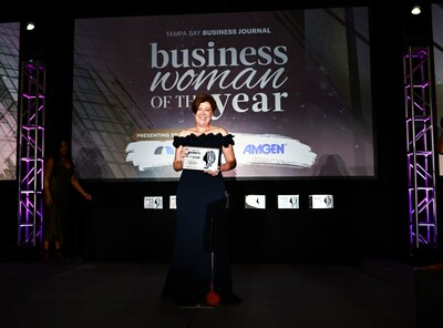 Dr. Peggy Duggan, executive vice president, chief physician executive and chief medical officer of Tampa General Hospital (TGH), was one of just 30 leaders honored as a 2024 BusinessWoman of the Year in the Tampa .