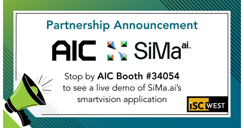 AIC and SiMa.ai Announce New Integration and Strategic Partnership