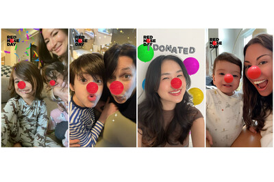 Red Nose Day returns for its 10th year on May 23. For the first time, supporters can step into the spirit of Red Nose Day with free, immersive filters of the beloved Red Nose, now available on all major social platforms.