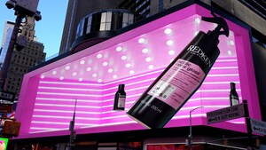 Redken Debuts Times Square 3D Billboard with Augmented Reality Virtual Try-On For New Acidic Color Gloss Collection