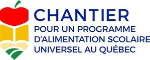 Alimentation scolaire - Le Chantier pour un programme d'alimentation scolaire universel au Québec salue l'investissement historique du gouvernement du Canada