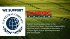 DMEGC Solar rejoint le Pacte mondial des Nations Unies