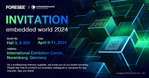 FORESEE Will Showcase Its Innovative Memory and Storage Solutions at Embedded World 2024
