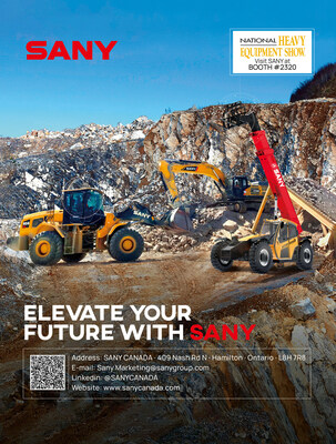 Elevate your future with SANY