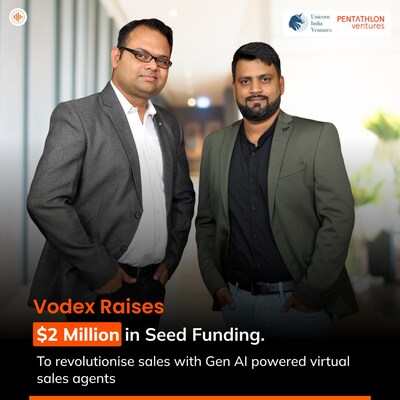 Vodex raises $2 million in Seed Funding