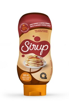 Sirup - Le seul sirop de table qui gote l'rable (Groupe CNW/Sirup - Distribution DJF)