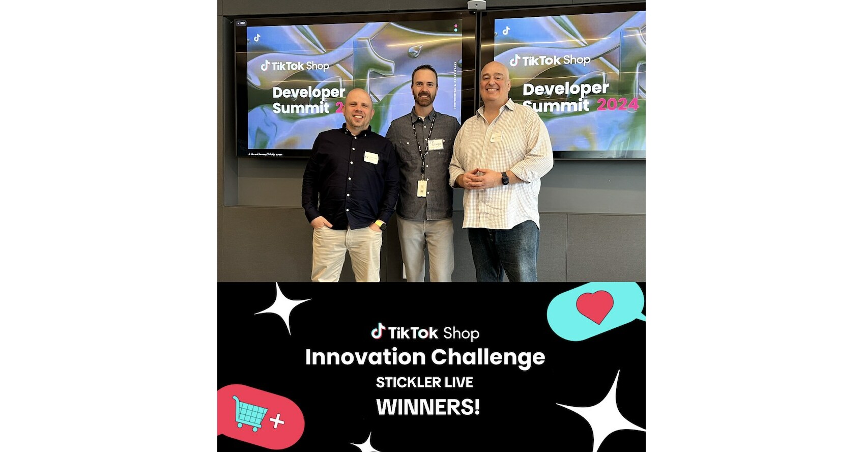 Stickler Wins Innovation Award at TikTok Shop Global Development Summit