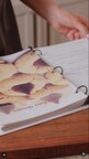 Peachie's high-end recipe binders can hold hundreds of recipe pages and come with a set of ten category tabs