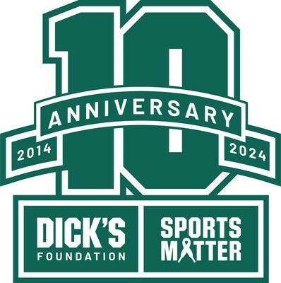 Sports Matter 10 Year Anniversary Logo