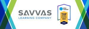 Savvas Learning Company Earns 2024 Top Workplaces USA Award