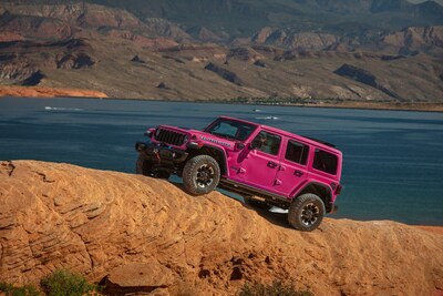 Back by popular demand, the Tuscadero exterior paint color - an audacious, deep and intense chromatic magenta - is making its highly anticipated return as an option on the iconic, new-for-2024 Jeep Wrangler