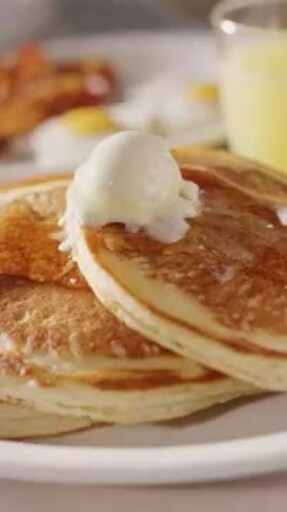 Cracker Barrel's delicious buttermilk pancakes eclipse all others. Guests can celebrate the solar eclipse with a free side* of the signature dish on Monday, April 8. *Terms apply. See crackerbarrel.com.