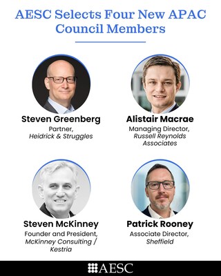 AESC selects four new APAC Council Members
