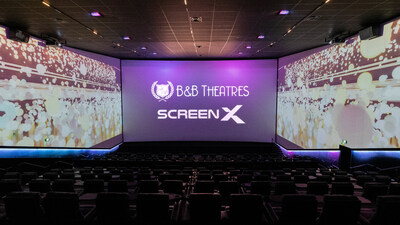 CJ 4DPLEX And B&B Theatres Open Largest 270-Degree Panoramic ScreenX In ...