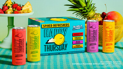 'HAPPY THURSDAY' SPIKED REFRESHERS HIT SHELVES NATIONWIDE - The ...