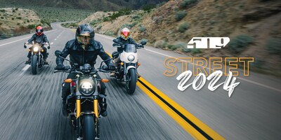 The 2024 Street Collection offers new head-to-toe riding protection for motorcycle riders.