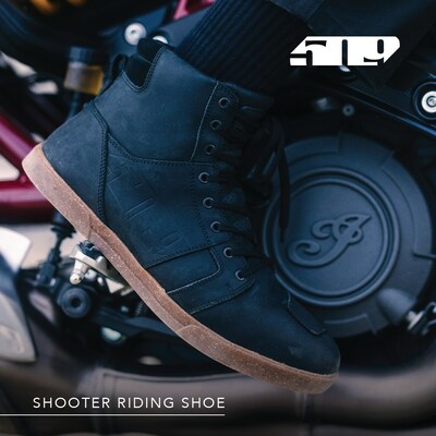 Ride in style with the all-new Shooter Riding Shoes, designed to offer industry-standard protection, durability, and comfort for both on and off the bike.