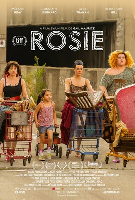 Official Poster for ROSIE which picked up Best Feature at the Sundar Prize Film Festival (CNW Group/Sher Vancouver LGBTQ Friends Society)