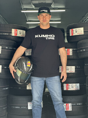 "I am extremely excited to represent the Kumho Tire USA brand and welcome them to our team. After my first test lap, I felt confident that this tire could beat out the competition and I wanted my team to be on it. The Ecsta V730 has the right compound to take our 1000hp ship to the moon! Let's go Kumho! 