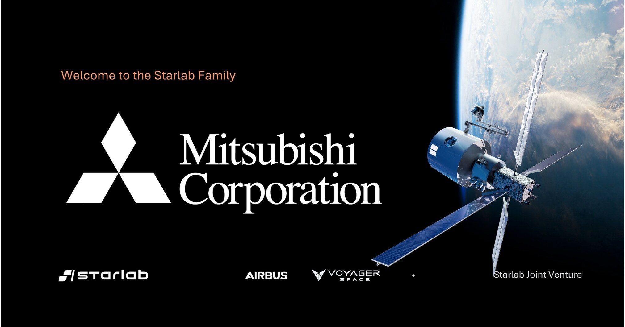 Mitsubishi Corporation Joins Starlab Space as Strategic Partner, Equity ...