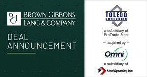 BGL Announces the Sale of Toledo Shredding, LLC to OmniSource, LLC